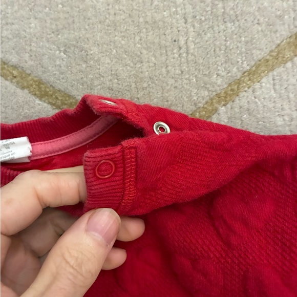 H&M Heart Sweatshirt 2-3 Years - Picture 2 of 8